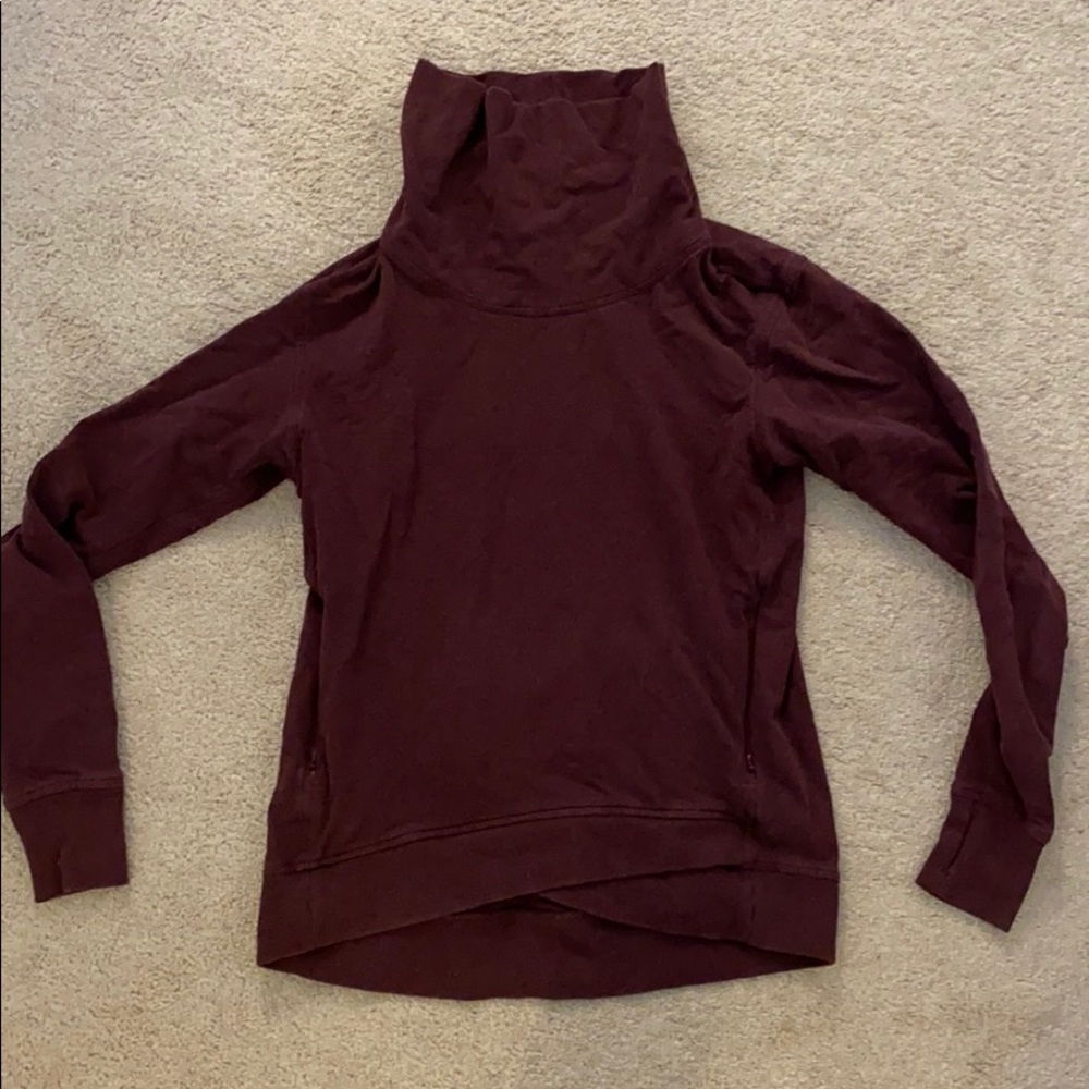 Lululemon light cowl neck sweatshirt
